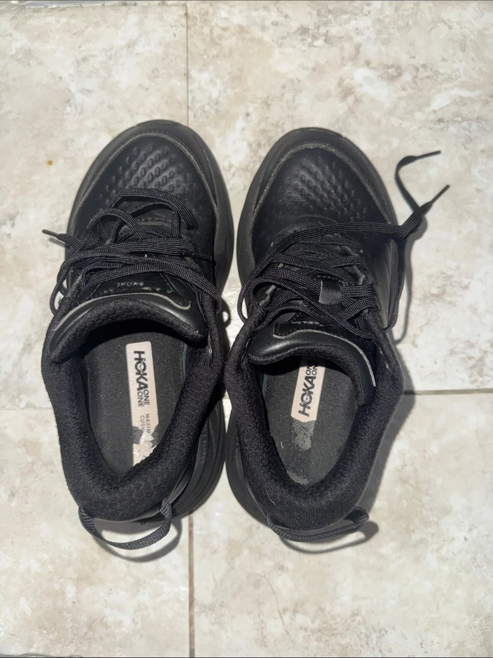 Hoka One One Women's All-Black Athletic Trainers